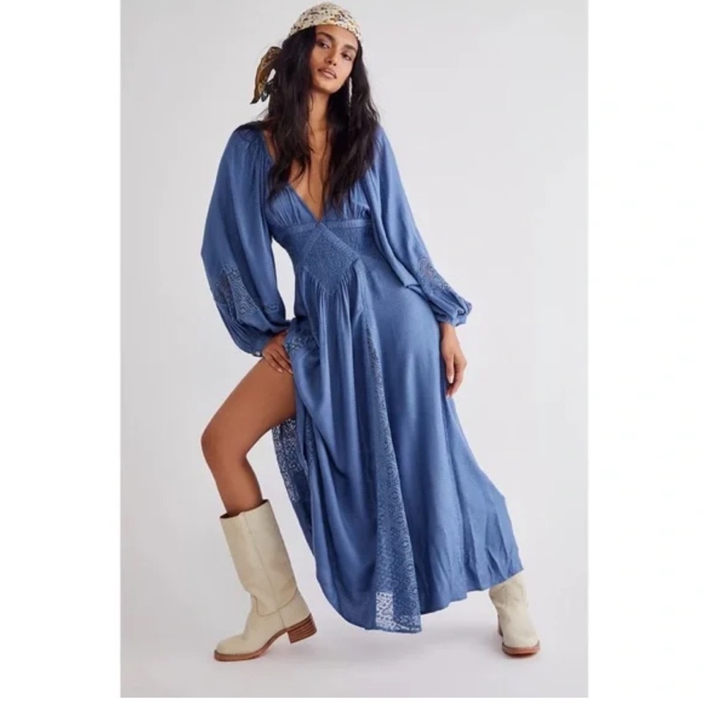 Free People Southwest Lace Maxi Dress